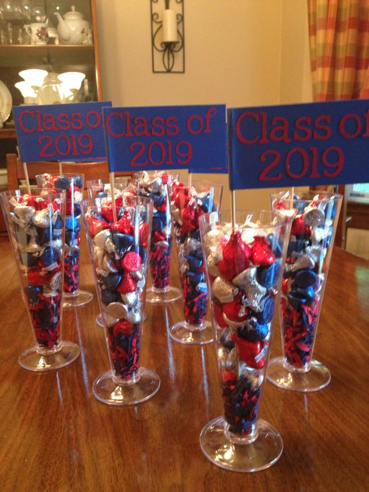 Girl High School Graduation Party Ideas
 Centerpieces for my daughter s 8th grade graduation party