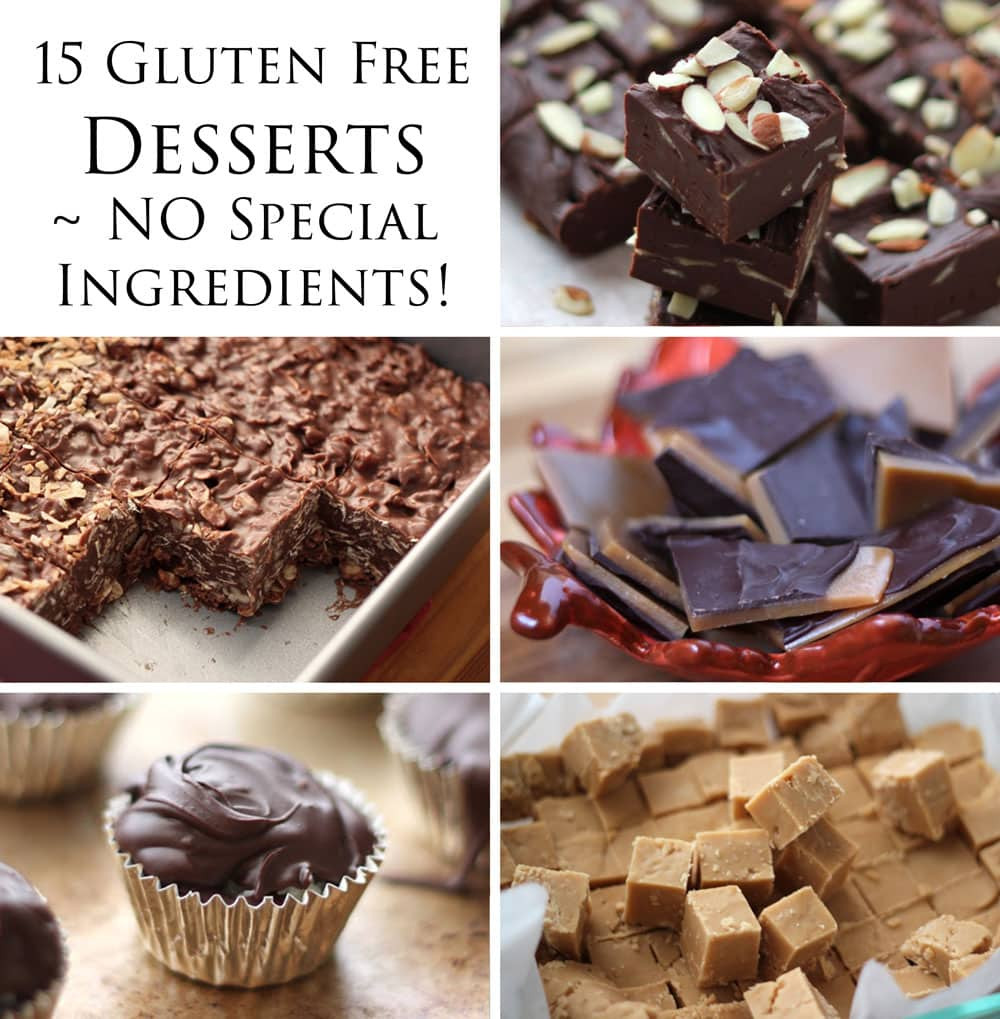 Gluten Free Recipes Dessert
 15 Delicious Gluten Free Desserts NO special ingre nts
