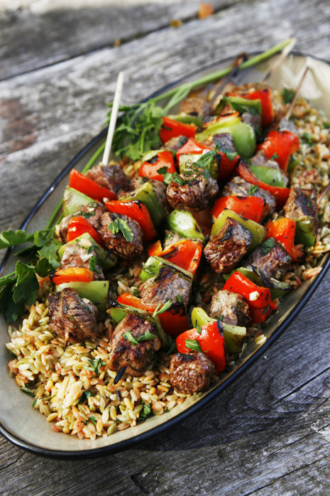 Ground Beef Summer Recipe
 Sizzling Summer Beef Kabobs Recipe with Italian Dressing