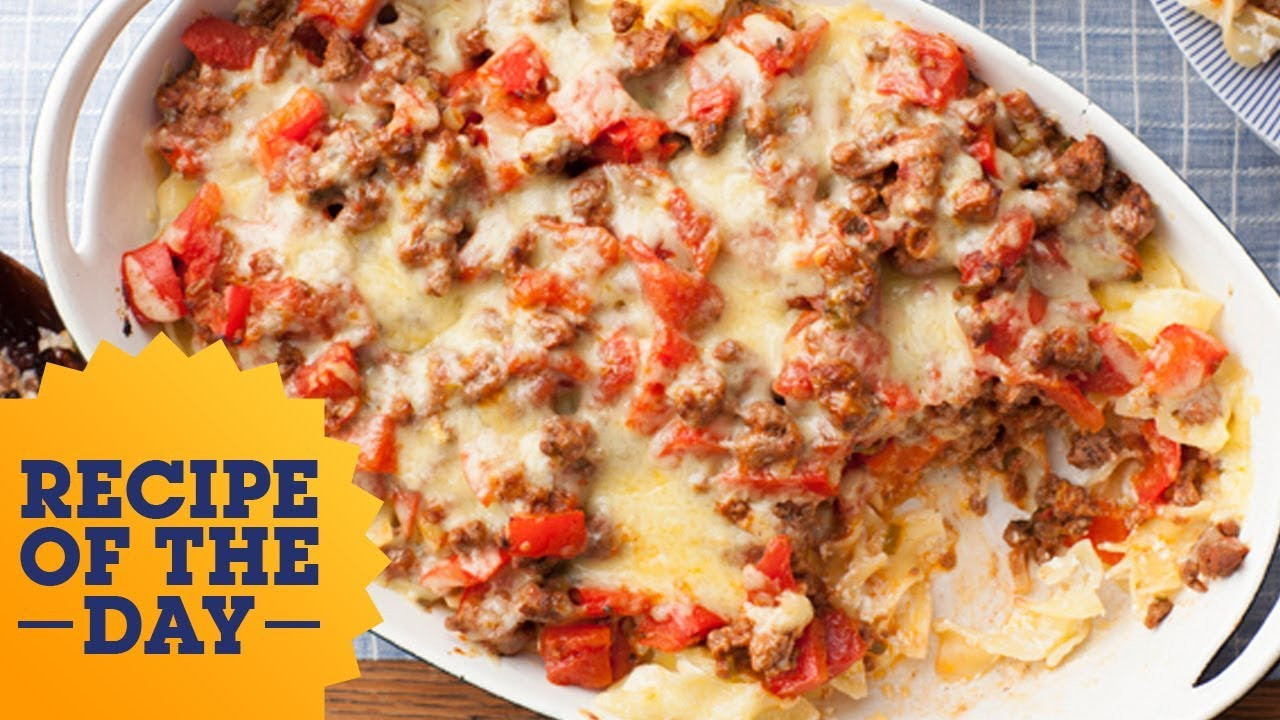 Ground Beef Summer Recipe
 Recipe of the Day Beef and Cheddar Casserole