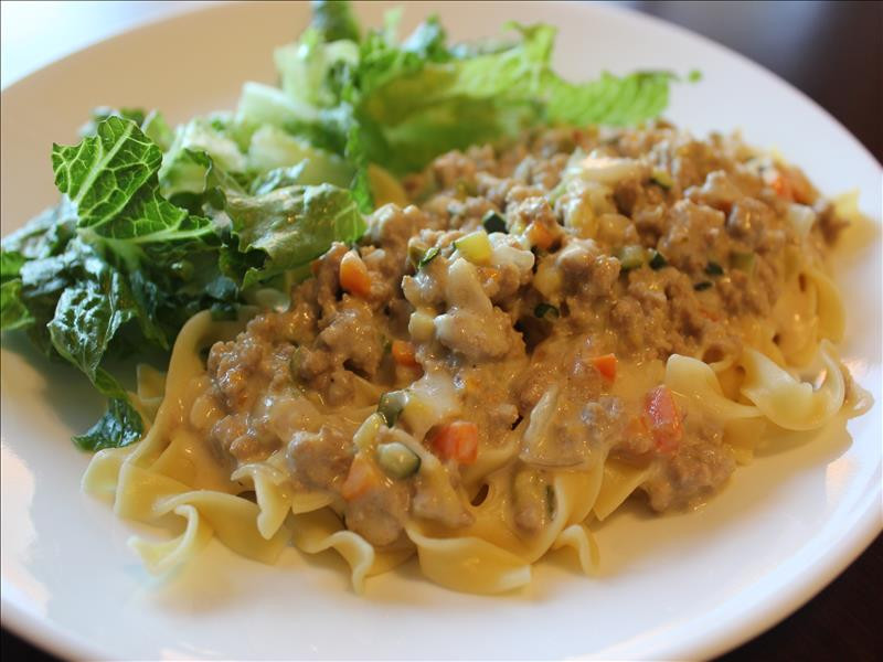 Ground Turkey Stroganoff
 Ground Turkey Stroganoff with Ve ables Busy Mom Recipes