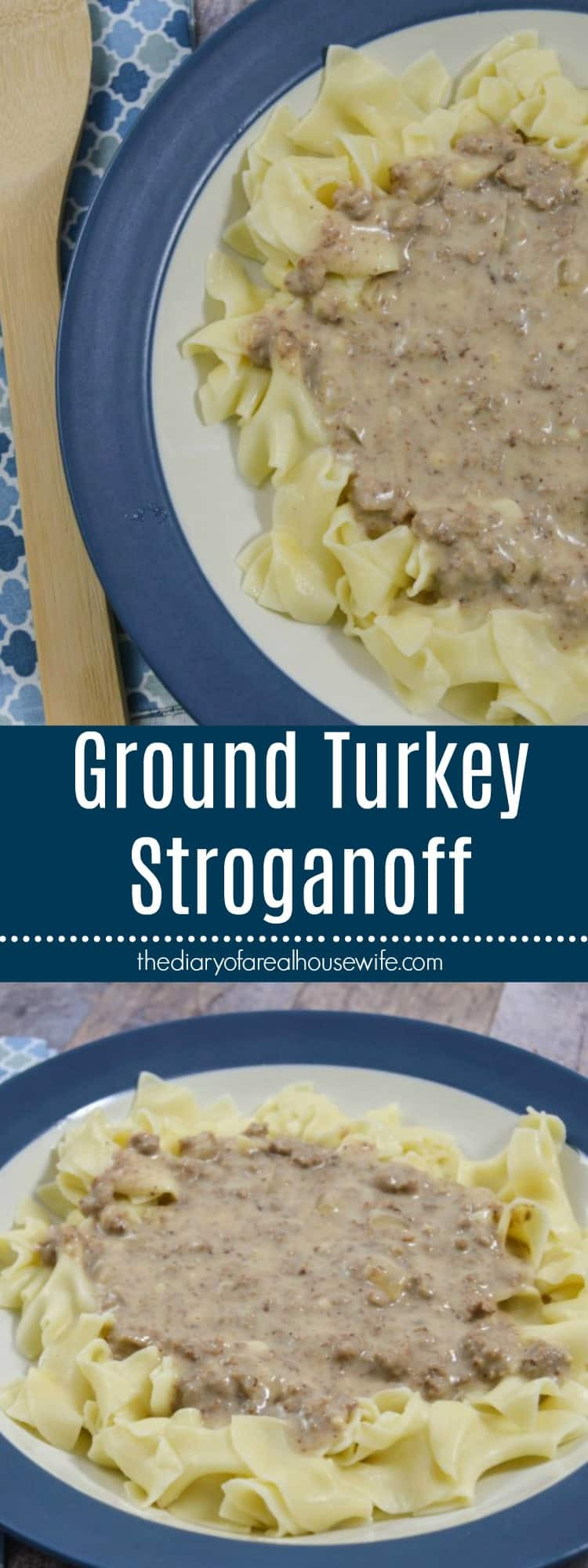 Ground Turkey Stroganoff
 Ground Turkey Stroganoff Recipe The Diary of a Real