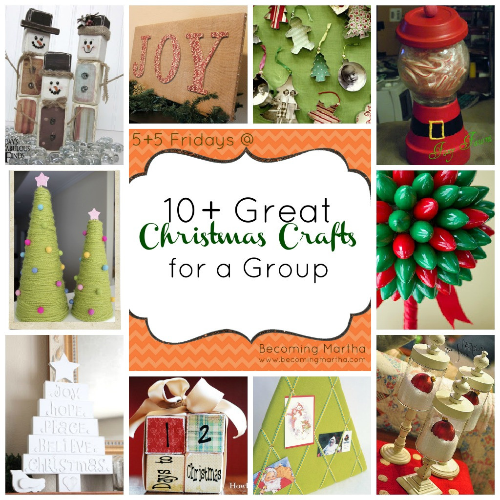 Group Christmas Party Ideas
 10 Great Group Christmas Crafts