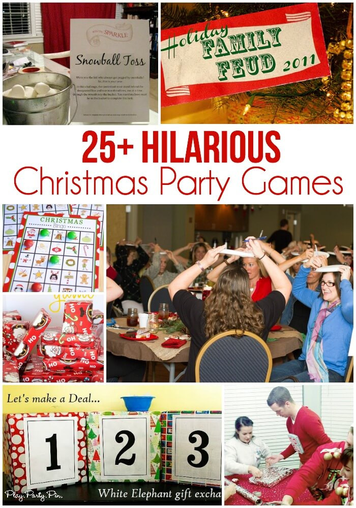 Group Christmas Party Ideas
 25 Hilarious Christmas Party Games You Have to Try Play
