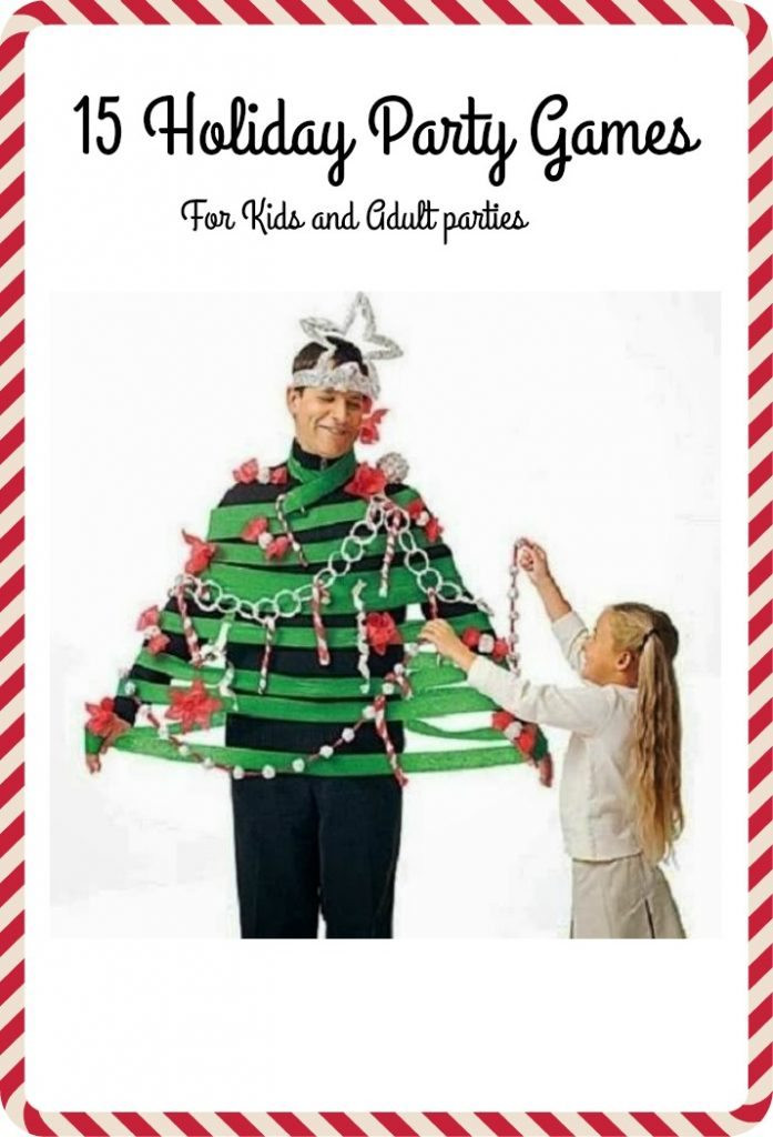 Group Christmas Party Ideas
 15 Christmas Party Games to Play on Christmas for Adults