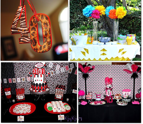Group Christmas Party Ideas
 Party Decorations Ideas For 40th Birthday Inexpensive