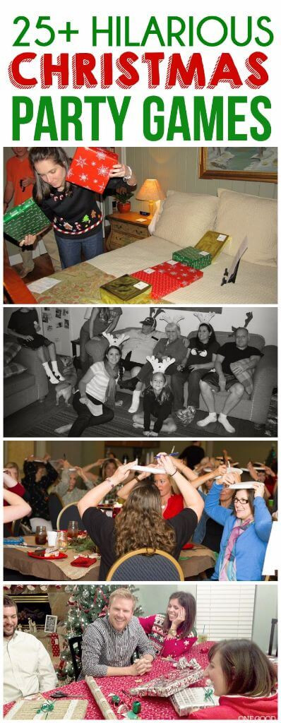 Group Christmas Party Ideas
 25 Hilarious Christmas Party Games You Have to Try Play