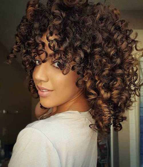 Hairstyles For Medium Natural Curly Hair
 20 Hairstyles and Haircuts for Curly Hair Curliness Is