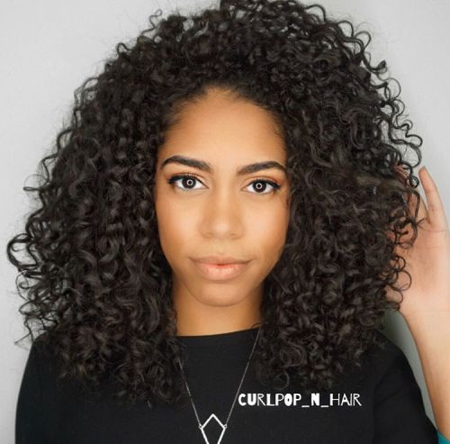 Hairstyles For Medium Natural Curly Hair
 30 Best Natural Hairstyles for African American Women