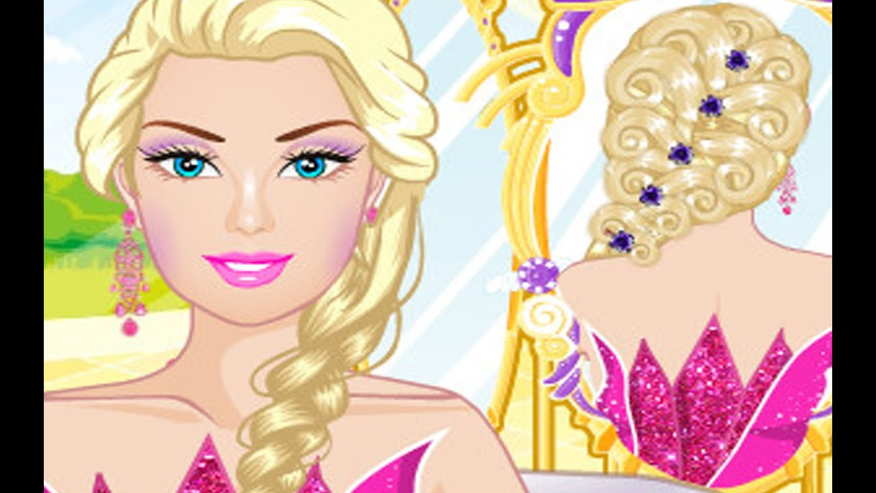 Hairstyles Game For Girls
 Barbie Romantic Hairstyles Games for Girls