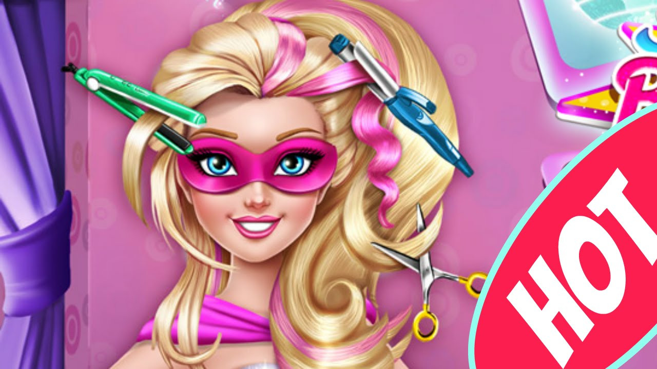 Hairstyles Game For Girls
 Super Barbie Real Haircuts