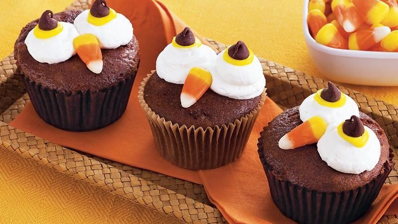 Halloween Cupcakes Recipes
 Halloween Owl Cupcakes recipe from Betty Crocker