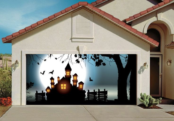Halloween Garage Door Covers
 14 best Garage Door Banners images on Pinterest