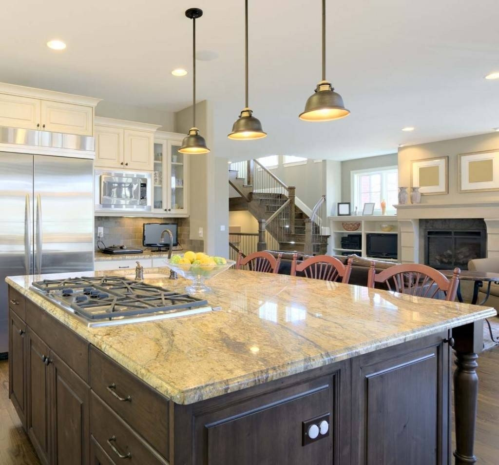 Hanging Lights Over Kitchen Island
 15 Best Collection of Pendant Lighting Over Island