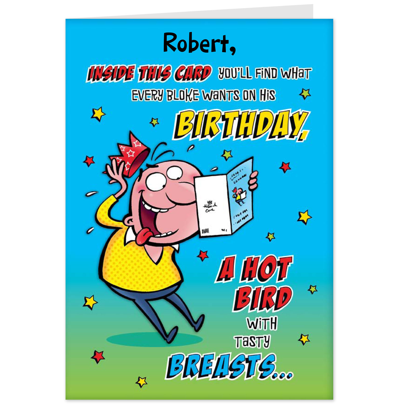 Happy Birthday Card Funny
 Greeting Card Funny Quotes QuotesGram