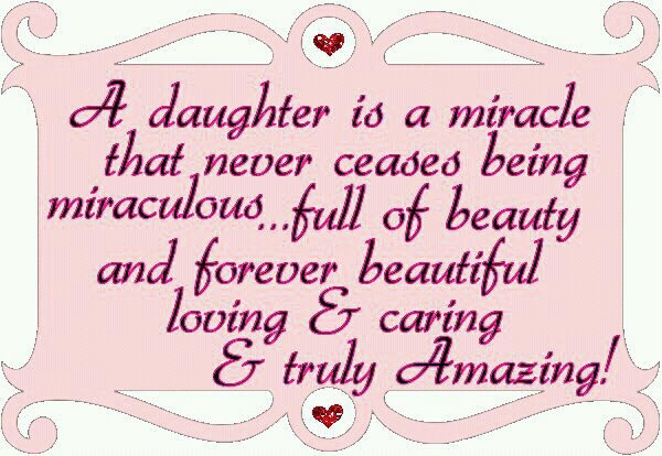 Happy Birthday To My Beautiful Daughter Quotes
 Daily Beautiful Quotes A Daughter Is A Miracle