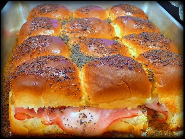 Hawaiian Roll Ham Sandwiches
 Super Bowl Party Food
