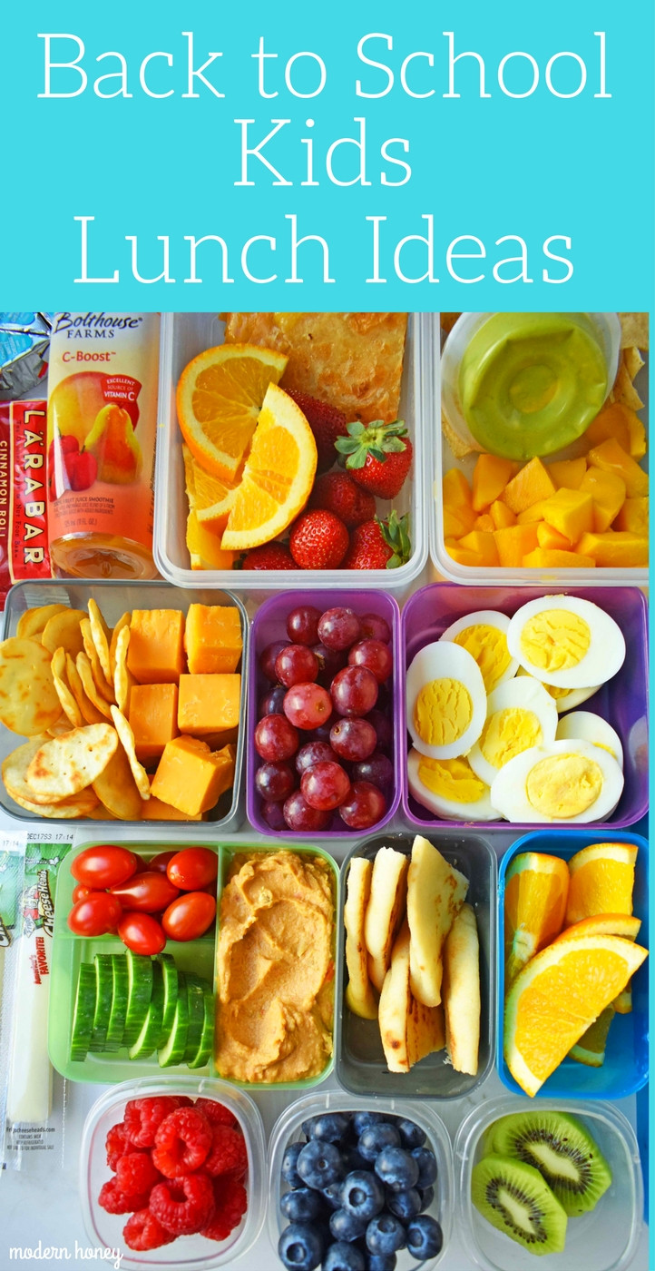 Healthy Snacks For Kids Lunch Boxes
 Back to School Kids Lunch Ideas