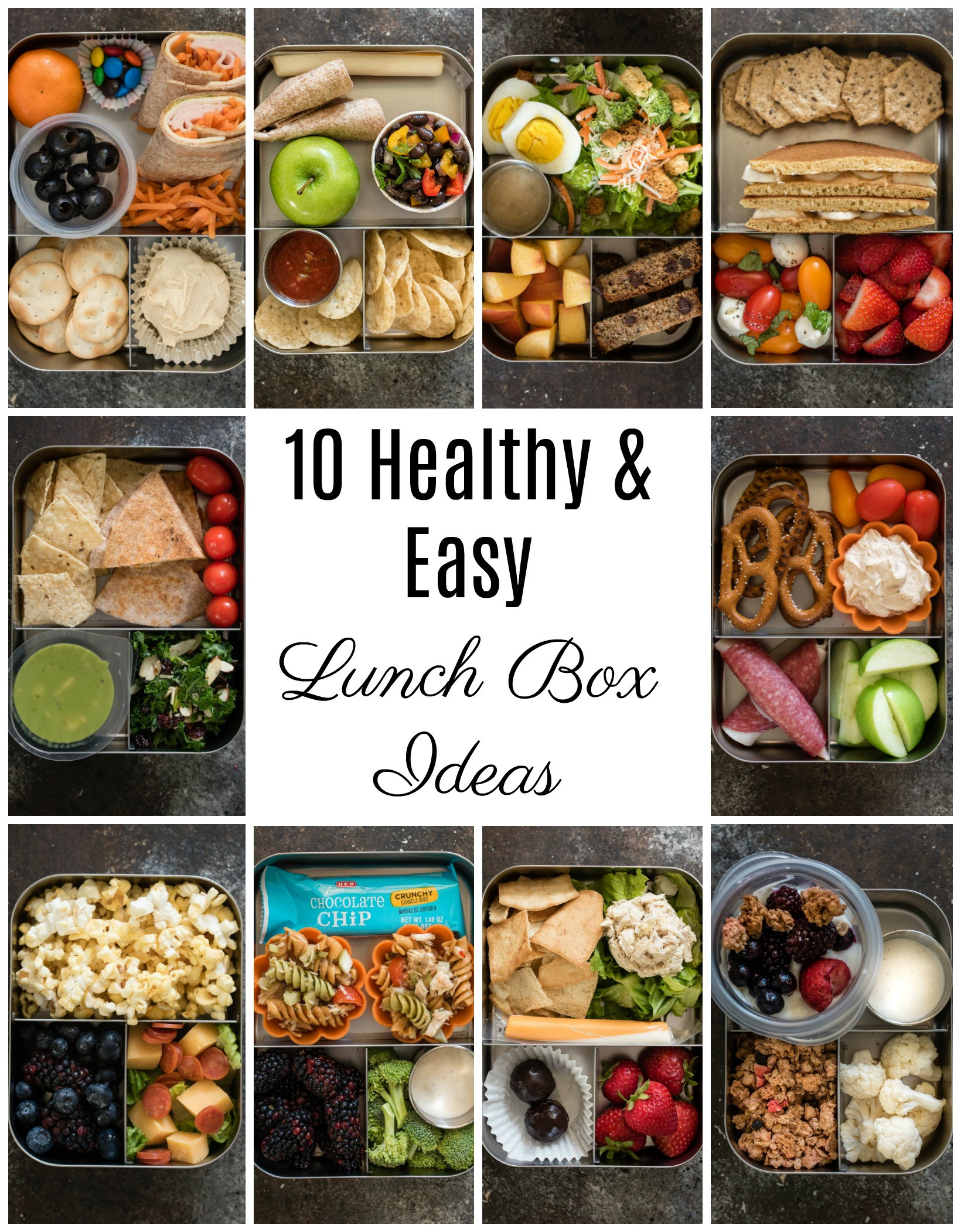 Healthy Snacks For Kids Lunch Boxes
 10 Healthy Lunch Box Ideas