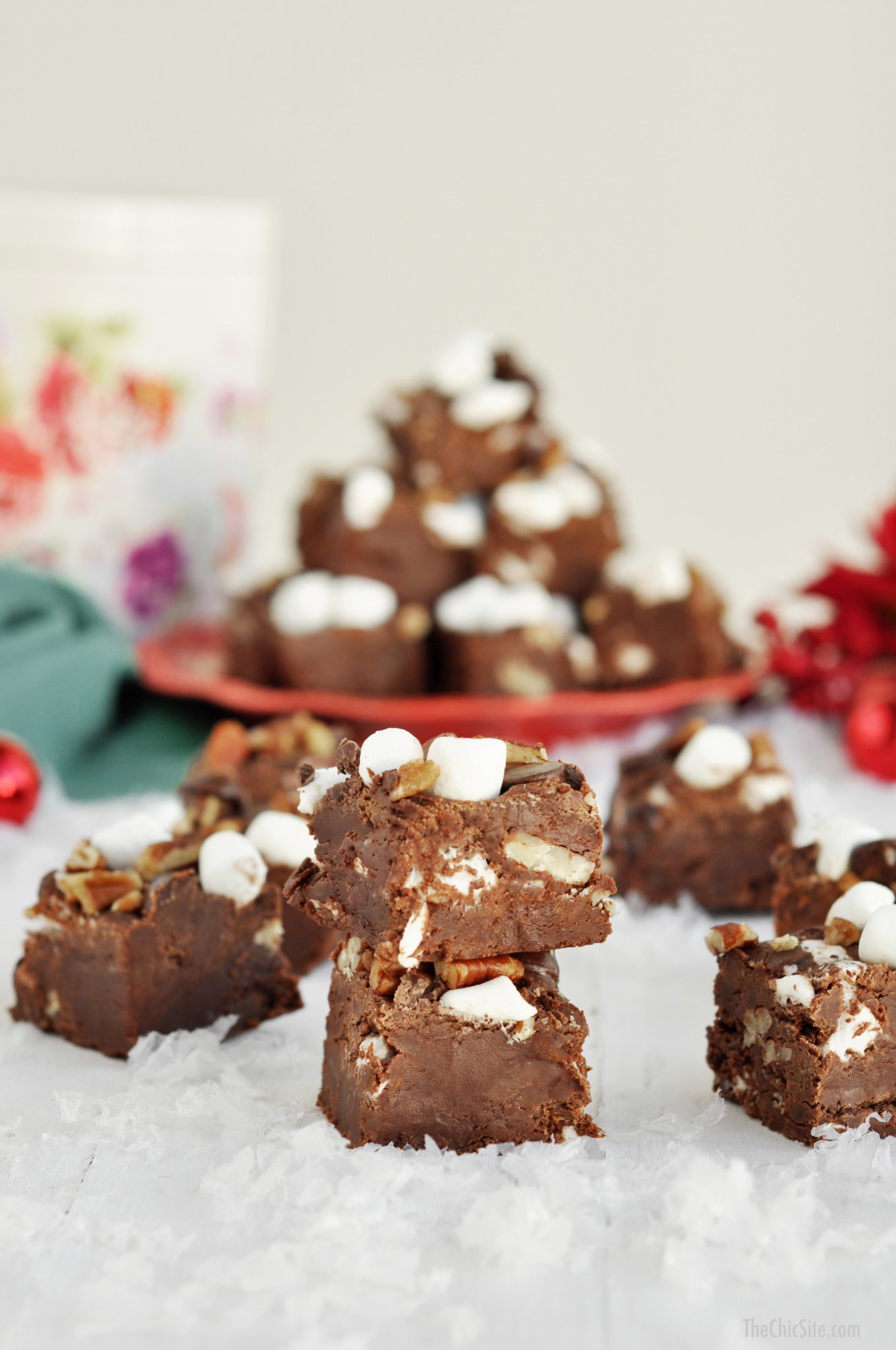 Holiday Fudge Recipes Christmas
 Easy Holiday Fudge The Chic Site