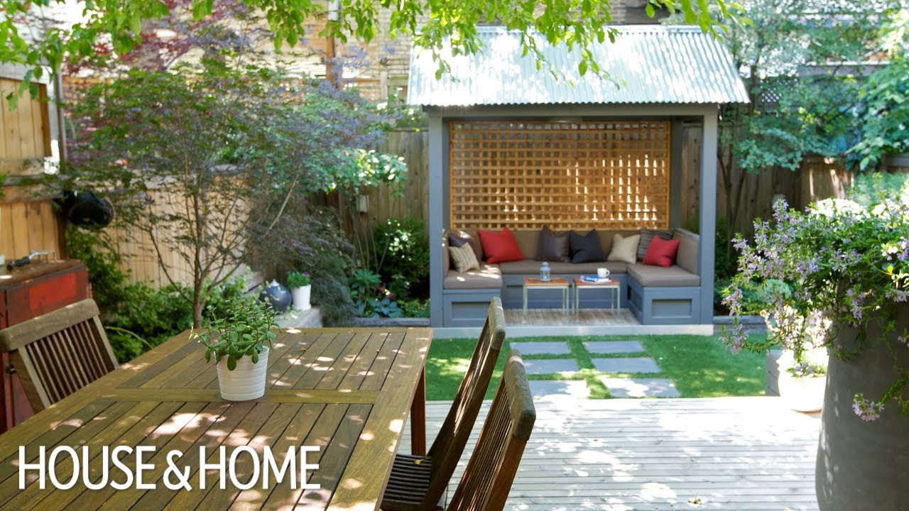 Home Backyard Ideas
 Exterior Design — How To Design A Small Easy To Maintain