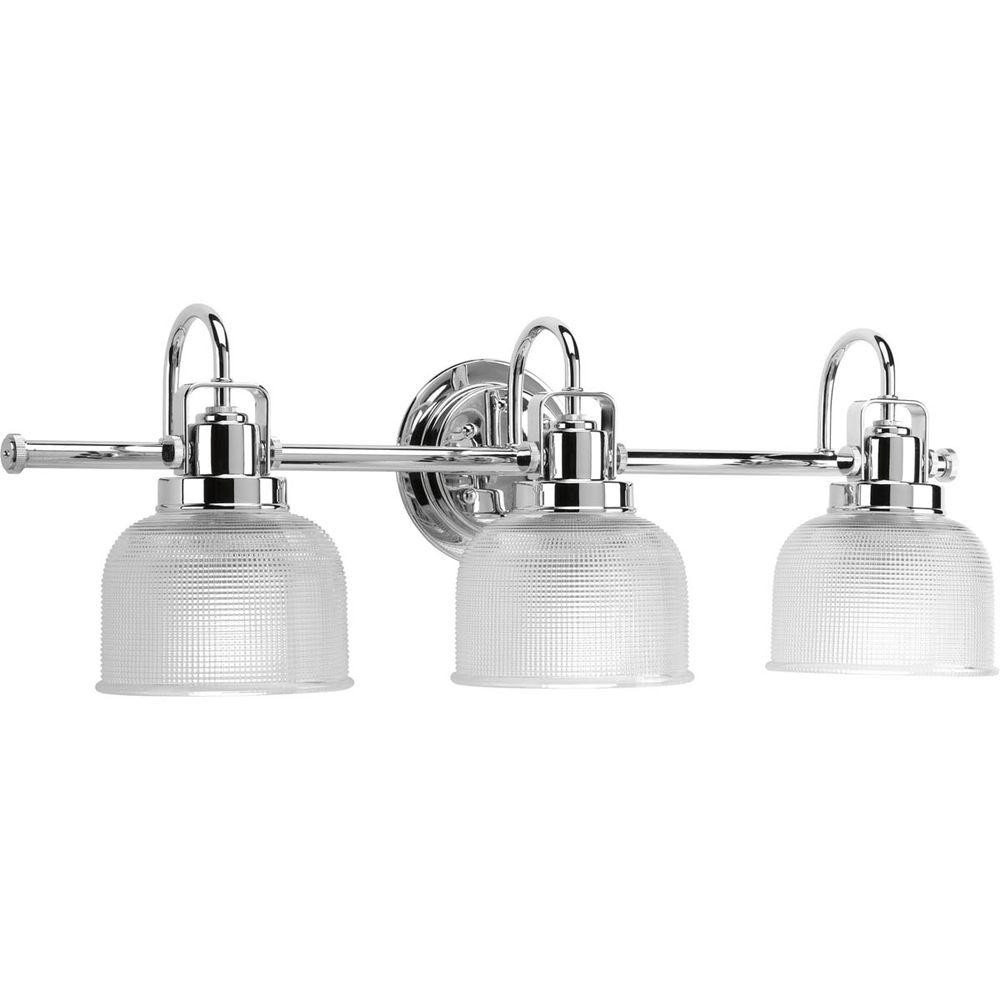 Home Depot Bathroom Vanity Light
 Progress Lighting Archie Collection 26 25 in 3 Light