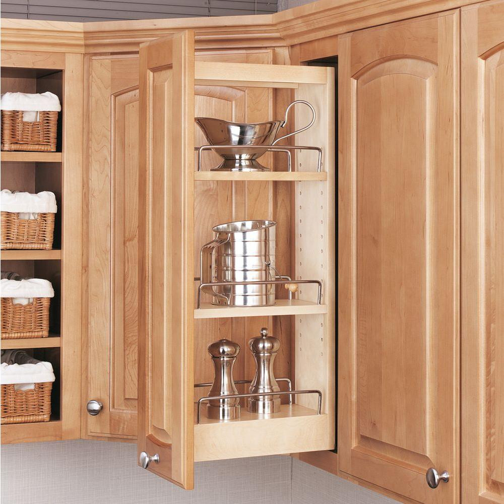 Home Depot Kitchen Cabinet Organizer
 Rev A Shelf 26 25 in H x 5 in W x 10 75 in D Pull Out