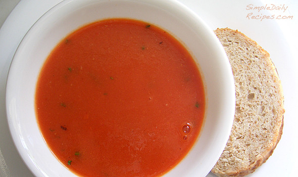 Homemade Creamy Tomato Soup
 Homemade Creamy Tomato Soup Simple Daily Recipes