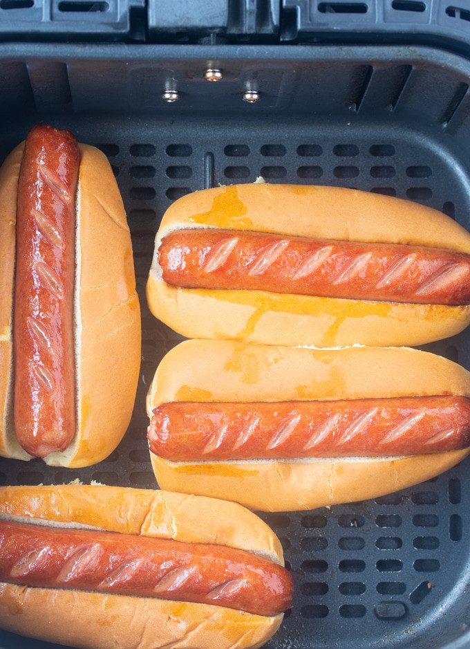 Hot Dogs In An Air Fryer
 The Easiest Air Fryer Hot Dogs My Forking Life