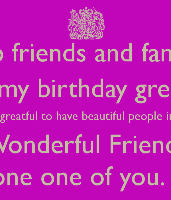 How To Say Thank You For Birthday Wishes
 HOW TO SAY THANK YOU TO YOUR FRIENDS FOR BIRTHDAY WISHES