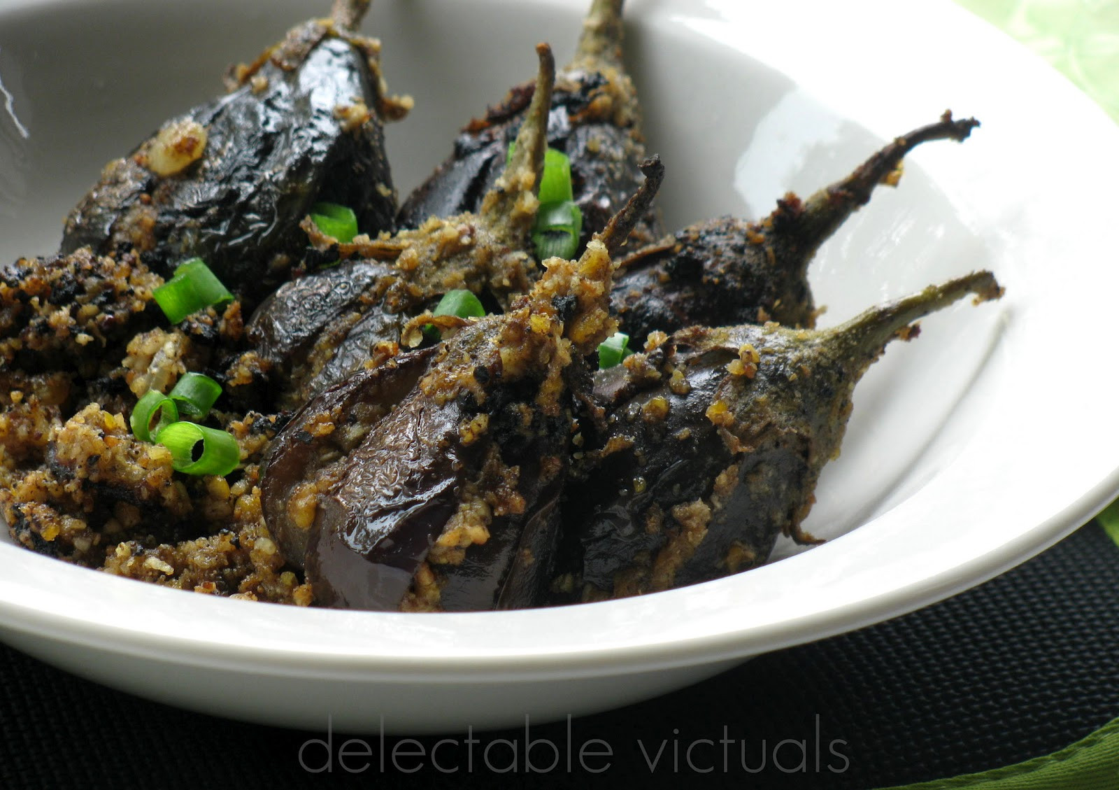 Indian Baby Eggplant Recipes
 Delectable Victuals Stuffed Baby Eggplant