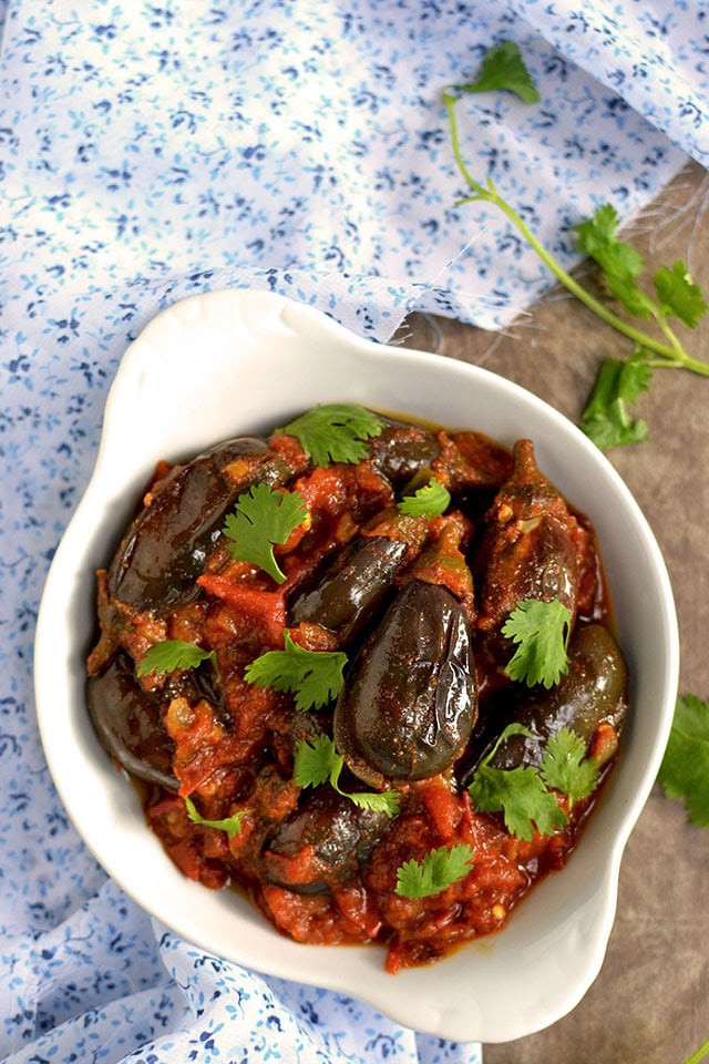 Indian Baby Eggplant Recipes
 Muvva Vankaya Kura Baby Eggplant Curry Recipe
