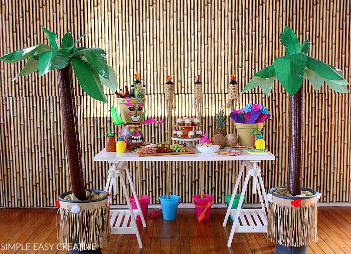 Inexpensive DIY Luau Party Decorations
 Easy Homemade Luau Decorations Easy Craft Ideas