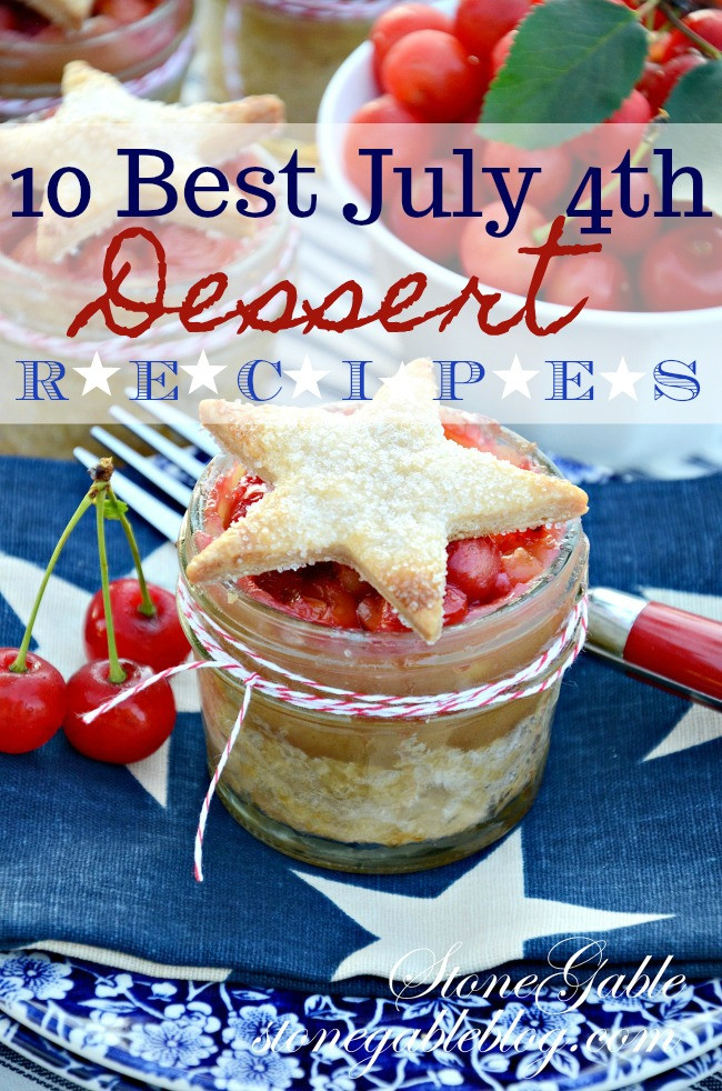 July 4Th Dessert Ideas
 10 BEST JULY 4TH DESSERTS StoneGable