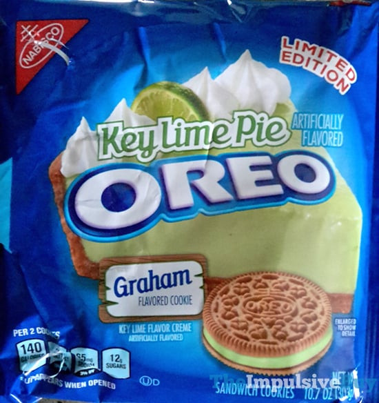 Key Lime Pie Oreos
 BACK ON SHELVES Limited Edition Key Lime Pie Oreo Cookies