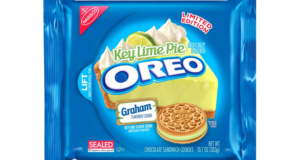 Key Lime Pie Oreos
 Oreo Debuts a Limited Edition Key Lime Pie Flavor Details