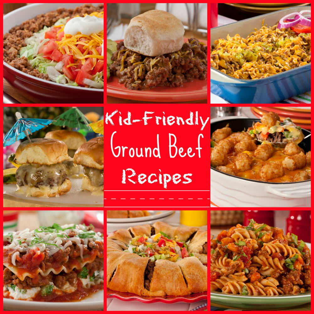 Kid Friendly Dinner Recipes
 25 Kid Friendly Ground Beef Recipes