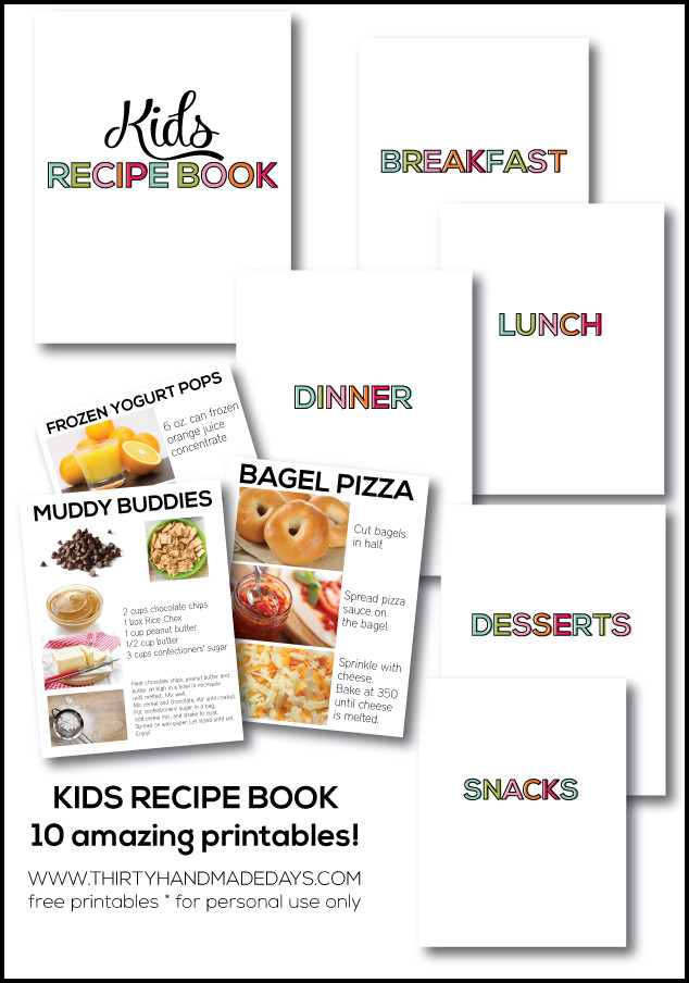 Kids Cookbook Recipes
 Kids Recipe Book Parenting