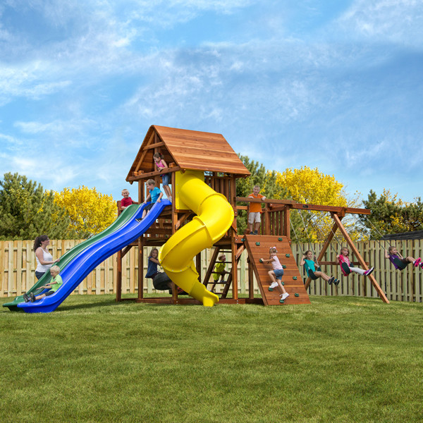 Kids Swing Sets Costco
 Help End Obesity in Children by Encouraging More Outdoor Play