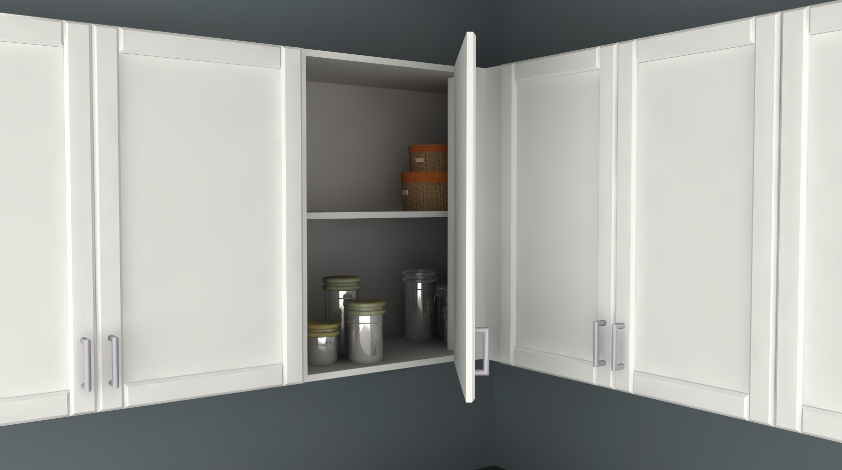 Kitchen Cabinet Walls
 IKEA Kitchen Hack A Blind Corner Wall Cabinet Perfect for