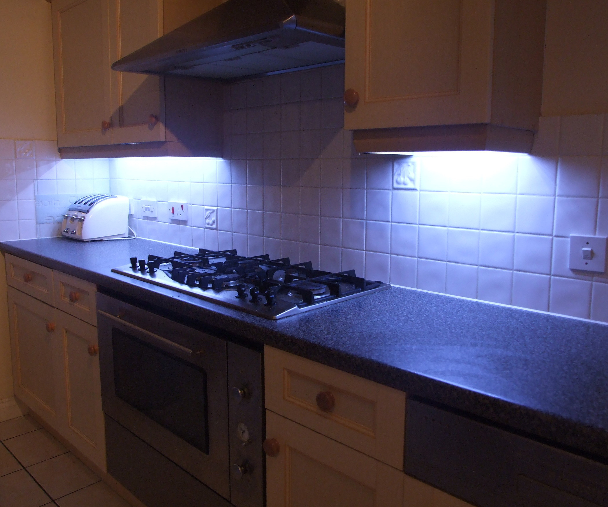 Kitchen Light Led
 How to fit LED kitchen lights with fade effect