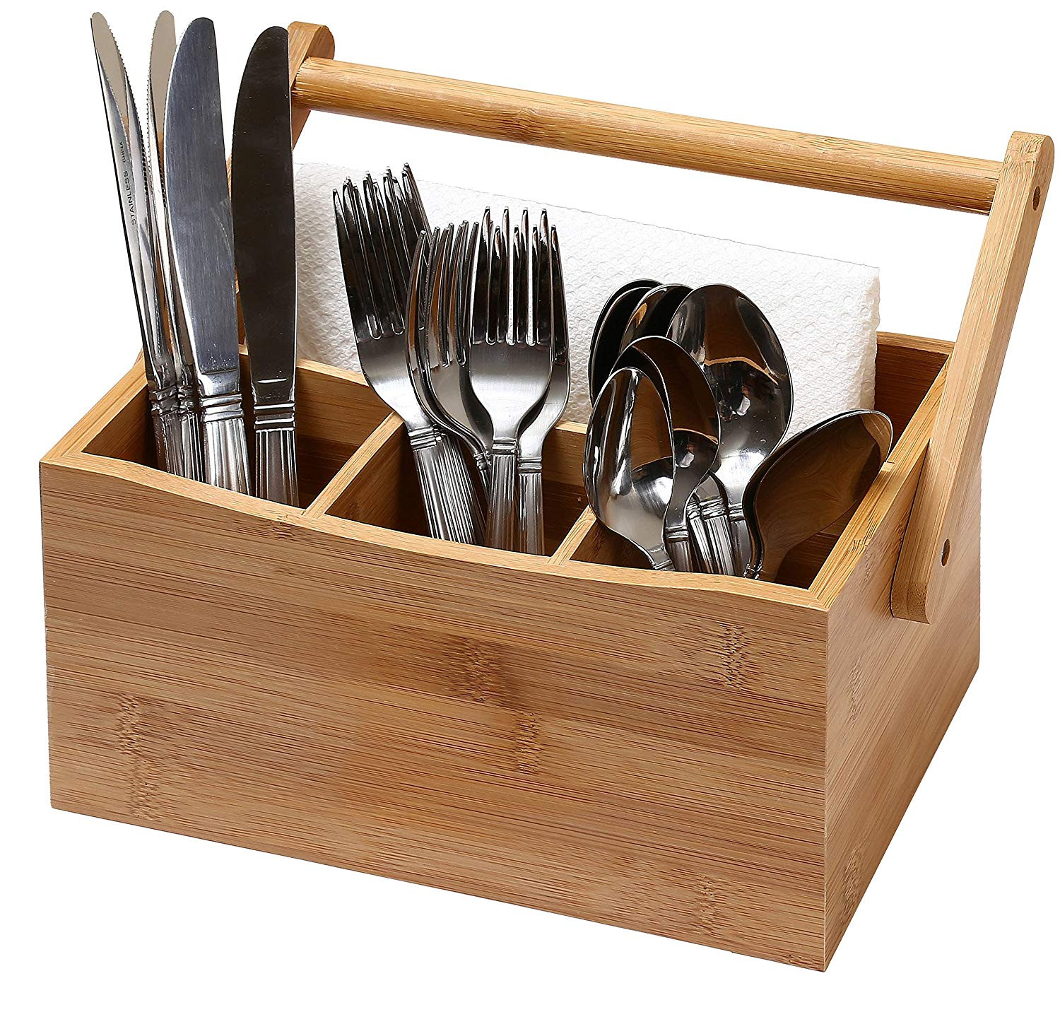 Kitchen Utensil Organizer
 Kitchen Utensil Organizer Flatware Storage Cutlery Caddy
