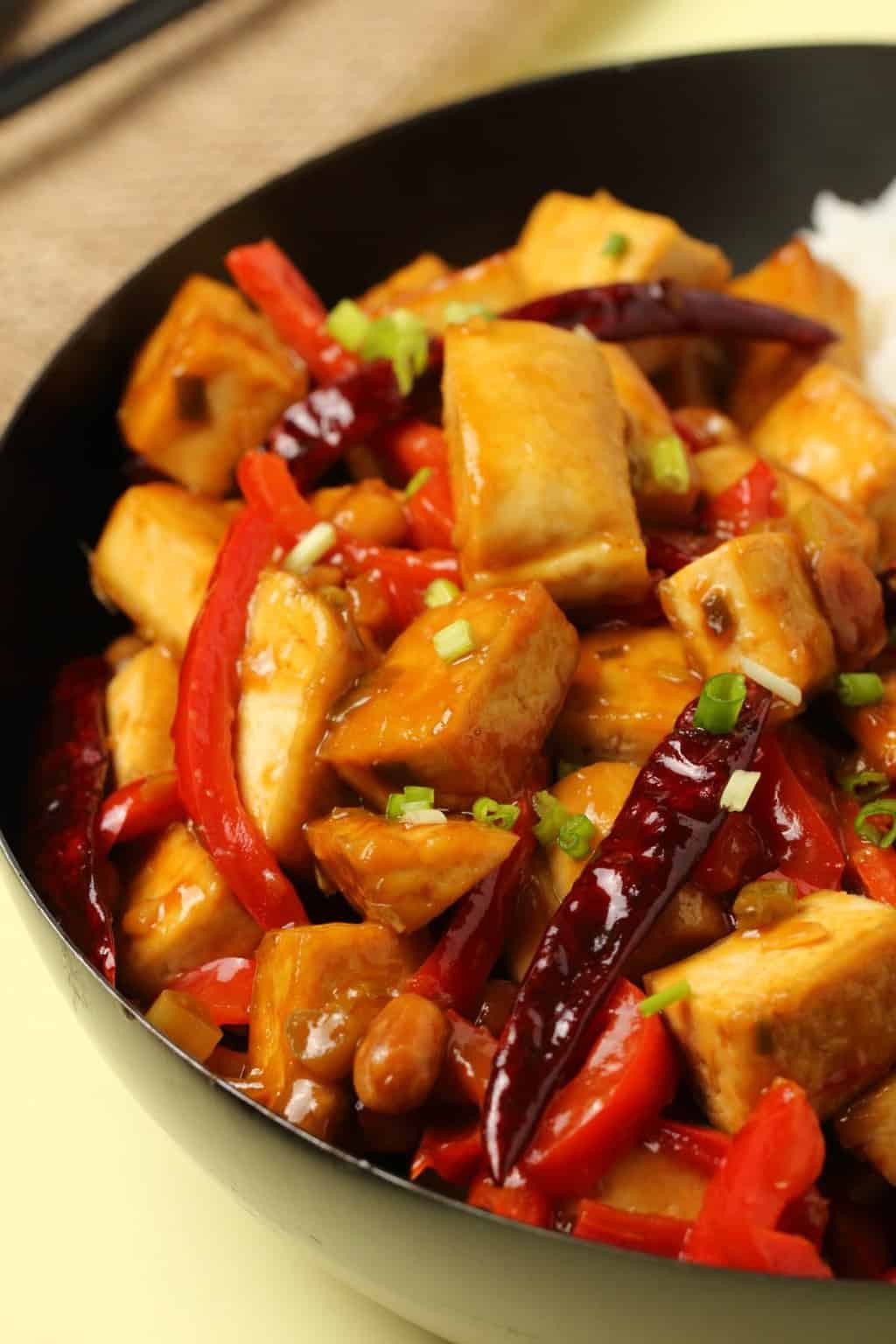 Kung Pao Tofu Recipes
 Kung Pao Tofu Salty Sweet and Spicy Loving It Vegan