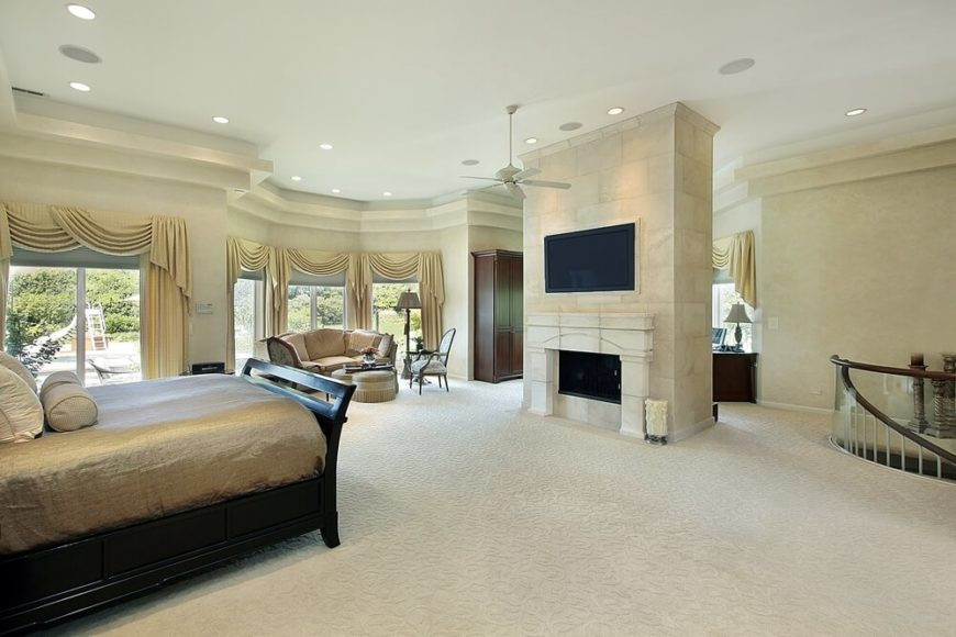 Large Master Bedroom
 30 Glorious Bedrooms with a Ceiling Fan