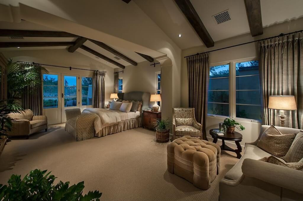 Large Master Bedroom
 Stunning Southwest Style Home with Luxurious Interior Design