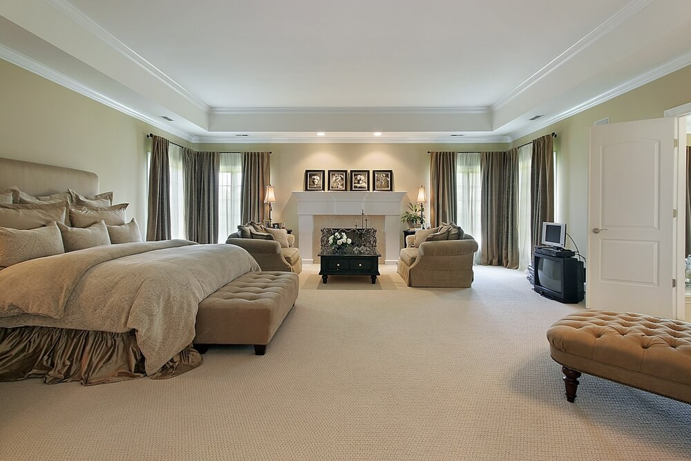 Large Master Bedroom
 43 Spacious Master Bedroom Designs with Luxury Bedroom