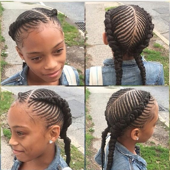 Little Black Girls Hairstyles For School
 20 Cute Hairstyles for Little Black Girls Girls hair Guide