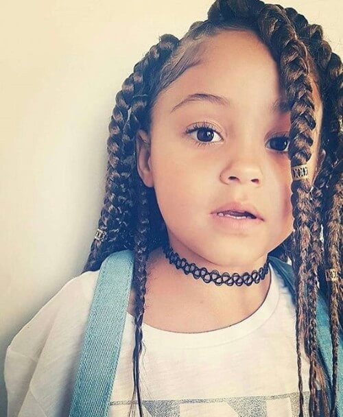 Little Black Girls Hairstyles For School
 BOX BRAIDS FOR KIDS