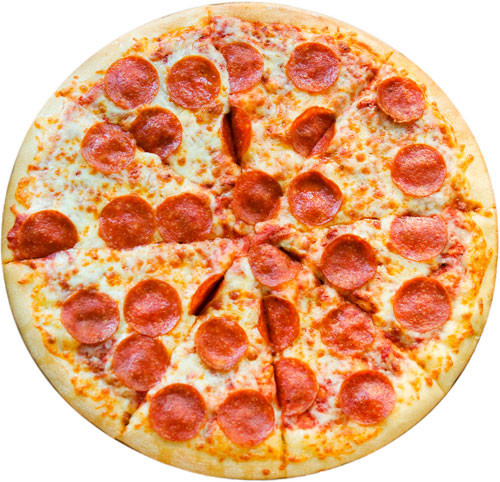 Little Caesars Pepperoni Pizza
 Taste Test Delivery Pepperoni Pizza