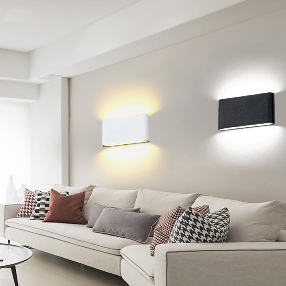 Living Room Wall Lights
 COB LED Wall Lights Lamps 6W 12W Modern Sconces Waterproof